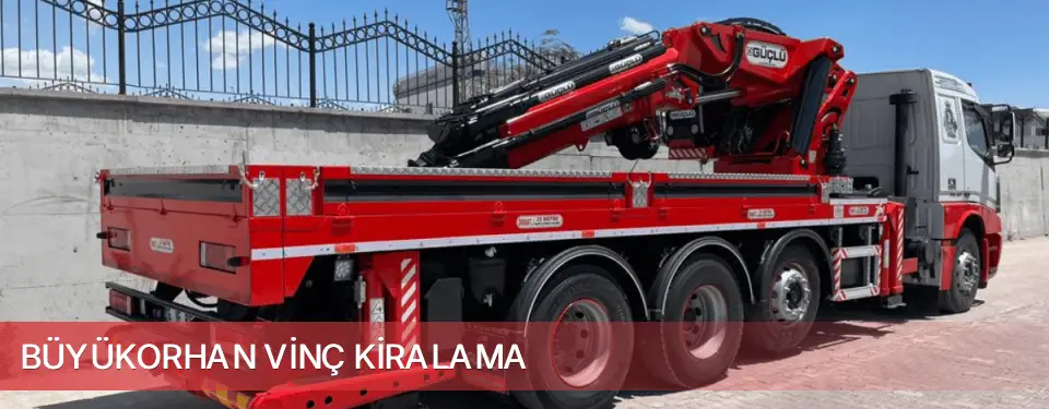 Büyükorhan İlçemi Vinç Kiralama